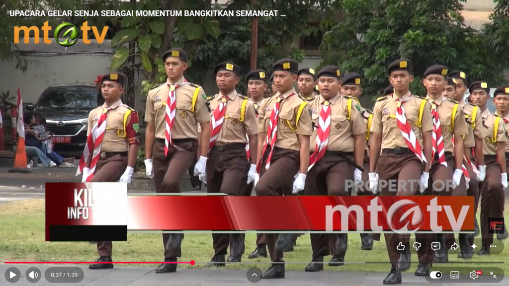 Upacara Gelar Senja SMA MTA Surakarta Tahun 2026